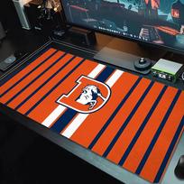 Denver Broncos Mouse Pad Large Gaming Table Cushion Nonslip Laptop Tablet Big Mousepad Xxl Mat Mini Pc Playmat With Lock Edge 30cmx60cm(11.8x23.6inch) red