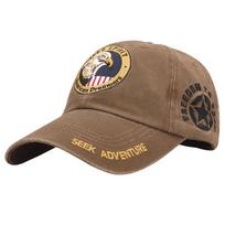 JEEP Unisex Lauko Siuvinėta Kepurė Adjustable One Size (56-61CM) kava
