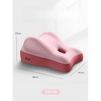 Memory Foam Lumbar Cushion Office Chair Car Seat Bed Back Support Pillow Student Dormitory Comfortable Breathable Posture gray