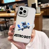 Funny Game A-Astro Bots Phone Case For iPhone 17 16 15 11 12 14 13 Pro Max Mini X XS XR 7 Plus 16E Air Shockproof Soft Cover iPhone 15 Plus