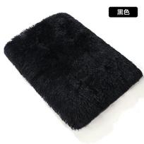 Cat litter, kennel, pet supplies, dog mat, plush winter warm sleeping pet mat, dog bed XS 45*30CM black