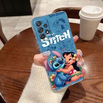 Clear Case For Samsung Galaxy A57 A37 A56 A36 Cases A55 A54 A35 A26 A07 A17 A16 A06 A34 A15 Soft Cover Disney Angel Lilo Stitch Galaxy A33 5G gray