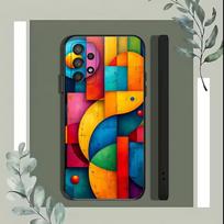 Geometric Bauhaus  Phone Case For Samsung S25,S24,S21,S22,S23,S30,Ultra,S20,Plus,Fe,Lite,5G Black Cover Samsung S25