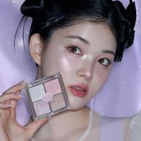 2aN [Dream Fantasy] Jelly Glow Highlighter Palette 01 Fairy Dream gray