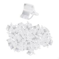 100 sodo skiepijimo spaustukų augalų ir gėlių atramoms 2.2mm to 4.5mm