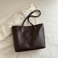 Retro Tote Bag for Women Minimalist Fashion Large Capacity Shoulder Armpit Bag Casual Commuter Handbag
