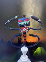 Hazbin Hotel S2 Villainous Vox Plush Toy Soft Stuffed Cartoon Doll Abstract Joint Flexible For Fans Movie TV Collectible Item beige