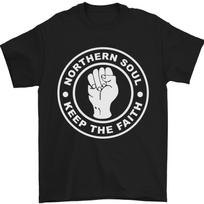 Northern Soul Keeping the Faith Dancing Mens T-Shirt 100% Cotton 5XL įvairiaspalvis
