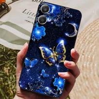 Telefono dėklas Moto G06 Power 4G galinis dangtelis Atsparus smūgiams korpusas Juodas silikoninis minkštas dėklas Coque For Motorola Moto G06 Dėklai Fundas Motorola Moto G06 Power black