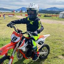 Vaikiški motokroso marškinėliai, kelnės, žali, juodi, 3, 4, 5, 6, 7, 8, 9, 10 metų, visureigių kostiumas, mėlynas, oranžinis, enduro, krosas, berniukas ir mergaitė. M-22 black