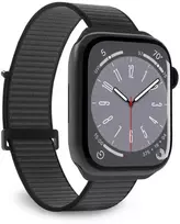 Puro Sportinis išmanusis laikrodis su dirželiu, skirtas Apple Watch (42/44/45/49 mm) | Nailonas | juodas