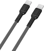 Dudao L9C Max duomenų perdavimo ir įkrovimo kabelis | USB-C į USB-C | 240W | 1,2 m | juodas