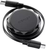 Acefast C13-03 duomenų perdavimo ir įkrovimo kabelis | USB-C į USB-C | 60 W | 0,8 m | juodas