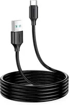 Joyroom S-UC027A9 duomenų perdavimo ir įkrovimo kabelis | USB-A į USB-C | 15W | 2 m | juodas
