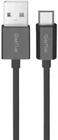 Puro Puro PUCM12WBLK įkrovimo laidas | USB-A į Micro USB | 12 W | 1 m | juodas