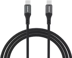 Dudao L3CC duomenų perdavimo ir įkrovimo kabelis | USB-C į USB-C | 60W | 2m | juodas