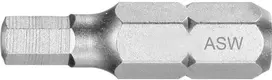 Grąžtas Solar Plus Sešiakampiai antgaliai (inbus) 2,5x25 mm
