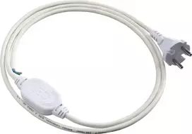 Solar Plus Konverteris IP67 LED juosta 230 V DIM su 3 m prijungimo kabeliu ir įžemintu kištuku.