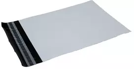 Coex Forspakuotė, 60 µm, 800 x 800 mm, trumpa atvira pusė, LD-PE juoda/balta, plokščias maišelis, plokščias dugnas p