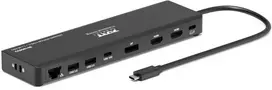 Šakotuvas Stotis/replikatorius Port Designs PORT Connect Mobilioji dokavimo stotis 1 x 4K USB-C 9 įrenginiams 100 W (901906V2)