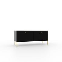 TV spintelė Tili 2D, juoda