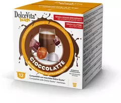 Pieninio šokolado kapsulės CIOCCOLATTE, 12 kaps., Dolce Vita, Dolce Gusto® aparatams
