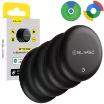 Blavec GPS sekiklis žymė BTG-03 – Bluetooth dual Apple & Android (BTBTG03-B4) juodas – 4 vnt.