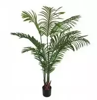 Costway Dirbtinė palmė vazone, aukštis 140 cm