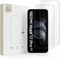 Grūdintas stiklas TECH-PROTECT GLASS FIT+ 2-PACK XIAOMI REDMI NOTE 17 PRO 5G / PRO MAX 5G CLEAR