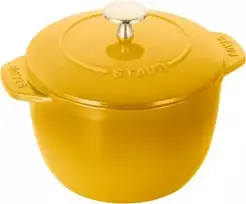STAUB LA COCOTTE Mažas apvalus puodas 16 cm, citrininis