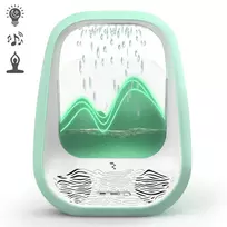 Belaidis miego ir poilsio garsiakalbis Reach Relaxing Rain žalias