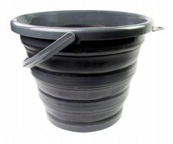 Sulankstomas silikoninis kibiras su rankena 10l Dunlop spalvos 3197