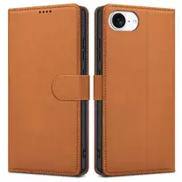 Dėklas Fancy Wallet Samsung A125 A12/M127 M12 rudas