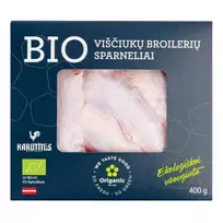 Ekologiški viščiukų broilerių sparneliai BIO, 410 g
