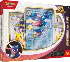 Pokémon TCG: 30th Celebration – Greninja ex Box kortų rinkinys
