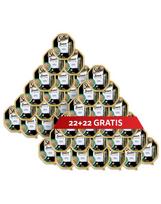 SHEBA Sauce Collection dėžutės 44 x 85 g, visavertis šlapias pašaras suaugusioms katėms – gabalėliai su veršiena padaže, 22+22 GRATIS.