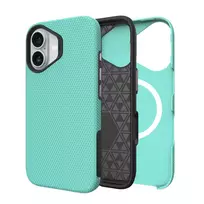 Dėklas Perfectionists Triangle Mag Case Apple iPhone 16 Plus žalias