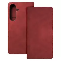 Dėklas Smart Suede Samsung S741 S26 FE raudonas