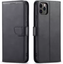 Dėklas Wallet Case Samsung A566 A56 5G juodas