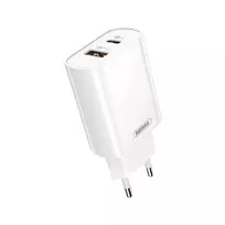 Įkroviklis Remax RP-U37 20W USB-C/USB-A baltas