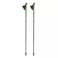Gabel FLD Carbon Sulankstomos bėgimo ir šiaurietiškojo ėjimo lazdos, 115 cm, juodos