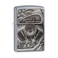 Žiebtuvėlis Zippo Harley-Davidson 29266, sidabro sp.