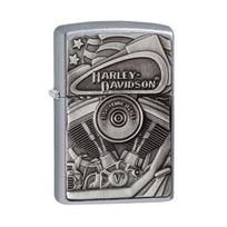 Žiebtuvėlis Zippo Harley-Davidson 29266, sidabro sp.