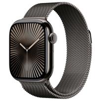 Išmanusis laikrodis Apple Watch Series 10 LTE 42mm titano korpusas su Milanese apyranke Slate | MX053QF/A | 0195949564185