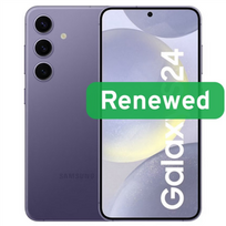 Samsung Renewed | Grade B | Galaxy S24 | 128GB | Cobalt Violet | 5G | N
