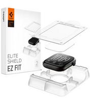 Ekrano apsauga Apple Watch 12 (42 mm) laikrodžiui "Spigen Elite Shield EZ Fit 2-Pack"