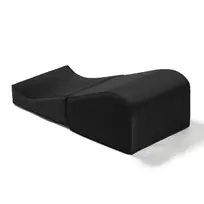 Liberator Flip-Ramp atraminė pagalvė, sulankstoma, juoda