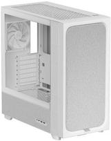 TRYX FLOVA F50 Midi Tower PC Case, ATX, Tempered Glass, White | C-F500F-FM1E-G0W | 6977029650704