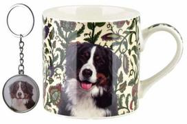 Puodelis AffekDesign Noya Bernese Mountain Dog, įvairių spalvų, 0.380 l