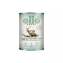OLLO Plus Puppy Kolagen Elniena ir šerniena - drėgnas pašaras šunims - 400g